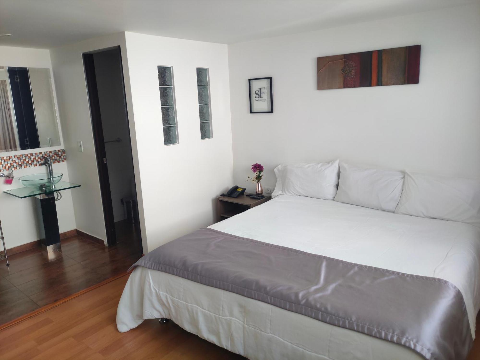 Hotel San Francisco Ubate Habitación foto