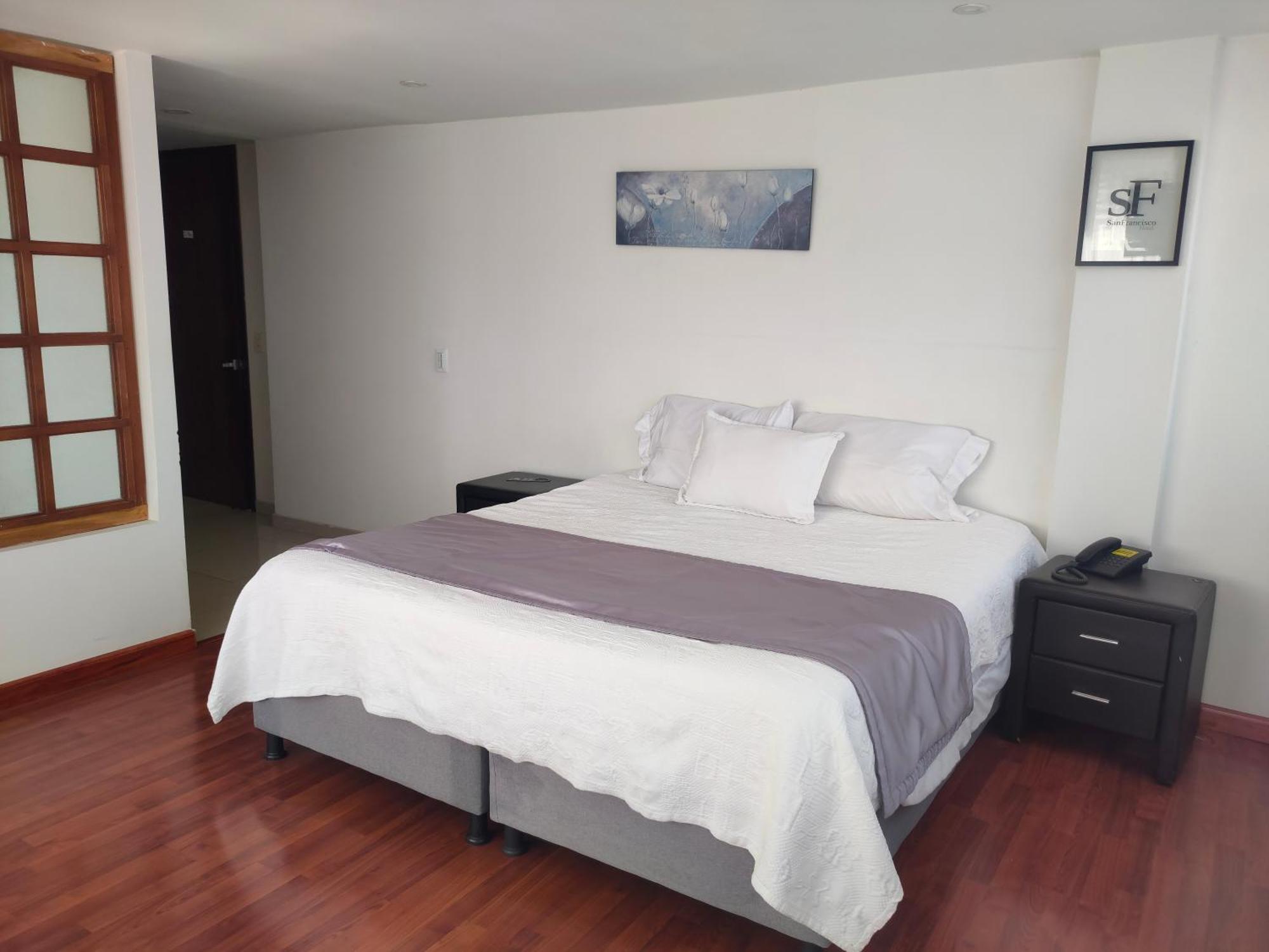 Hotel San Francisco Ubate Habitación foto